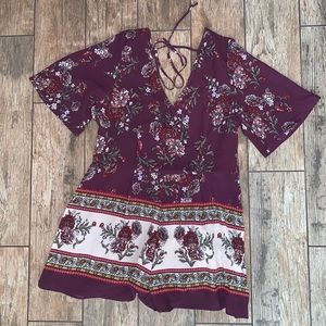 Floral Romper
